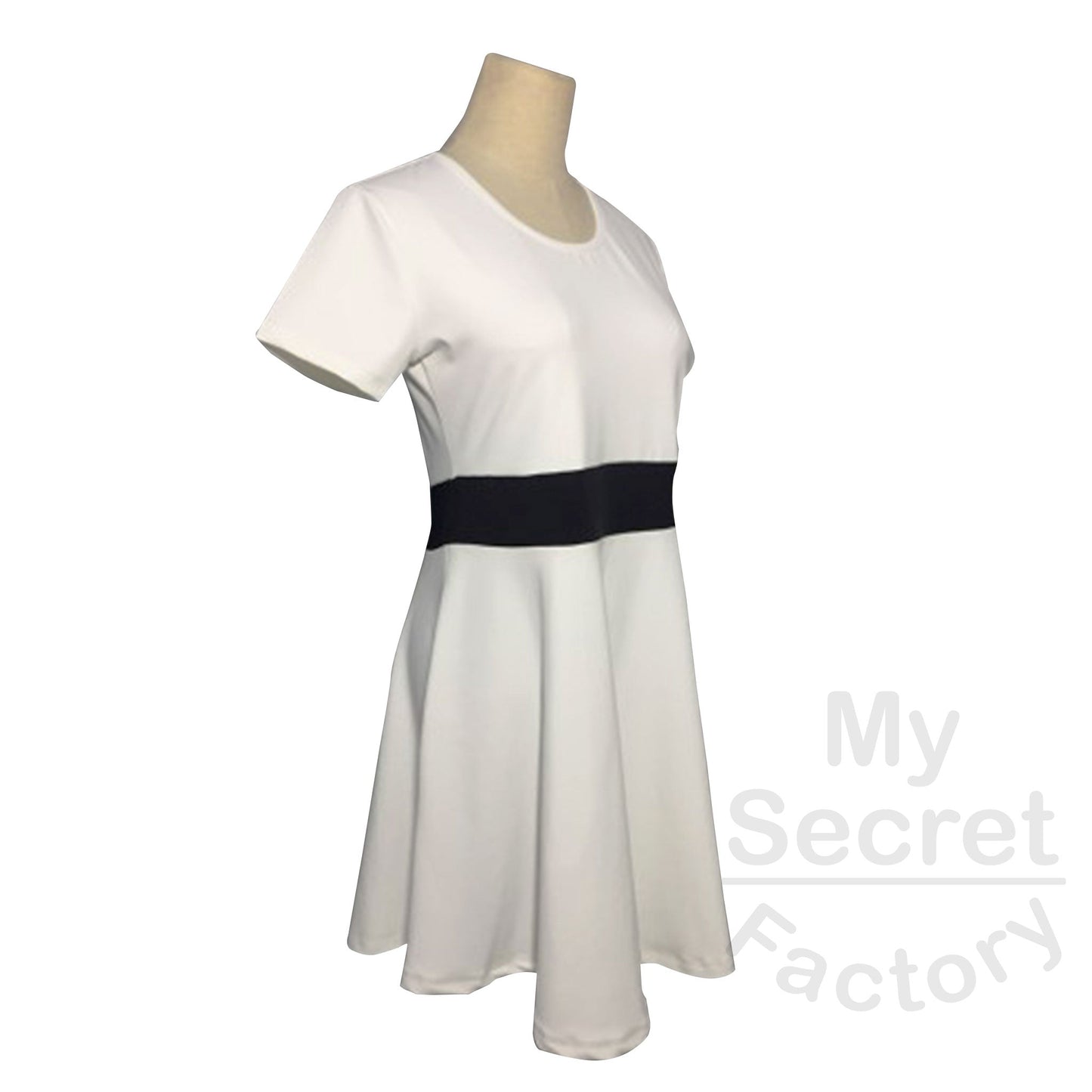 87/13 Capped Sleeve Skater Dress - Munsters