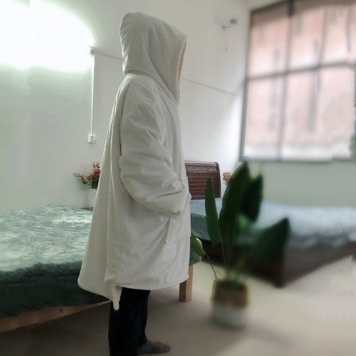 DAD Blanket Hoodie Sherpa Super Soft 2 Sides