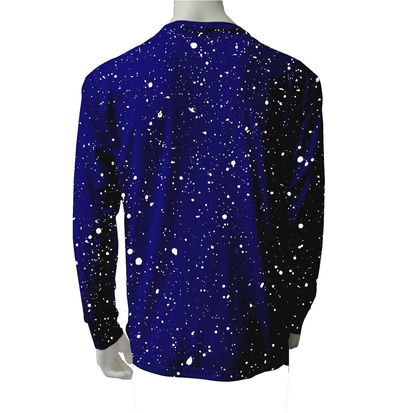 Faux Bleach Long Sleeve T-shirt Adult