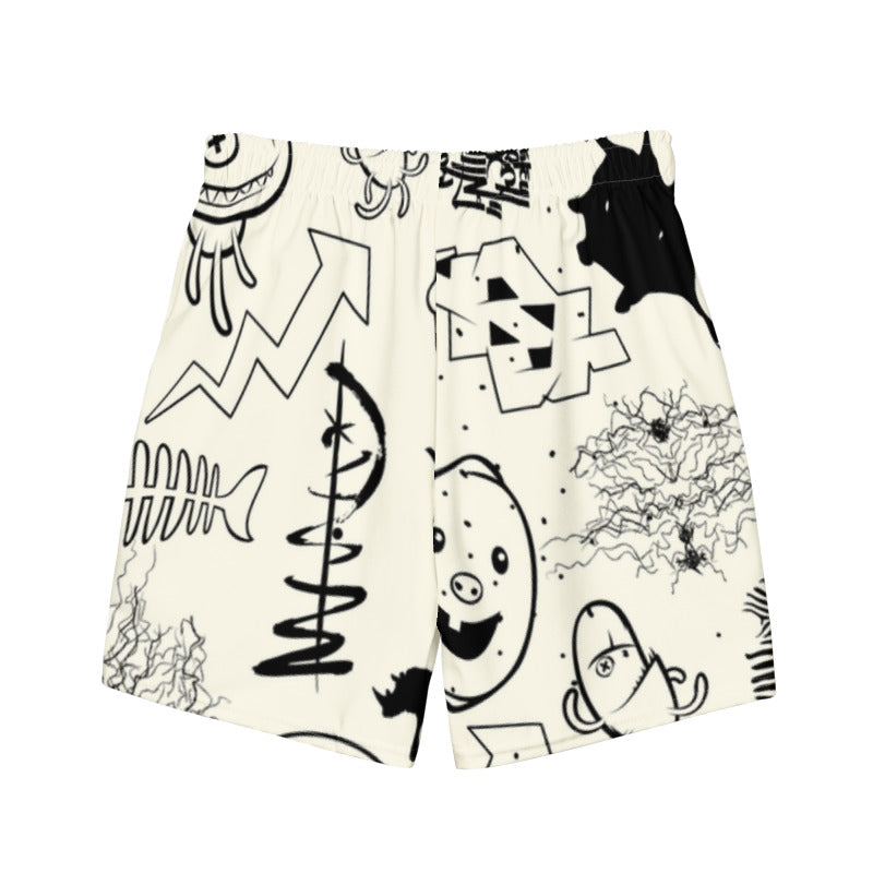 All over print short pants - 1