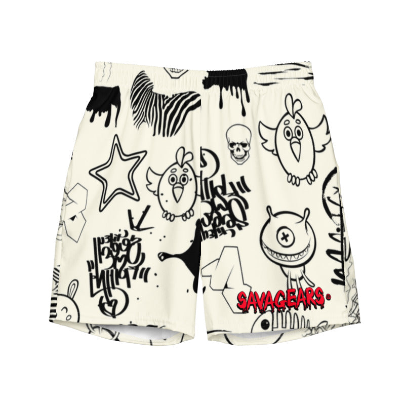 All over print short pants - 1
