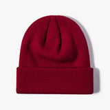 Beanie knitted hat with Embroidery Logo
