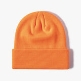 Beanie knitted hat with Embroidery Logo