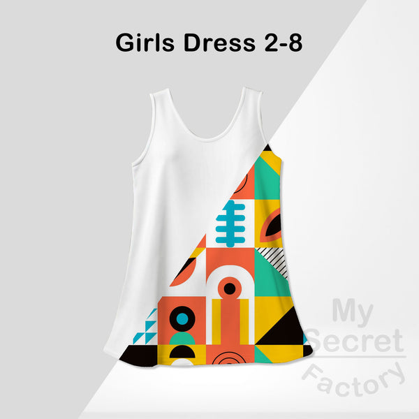 Girls dress 2-8T
