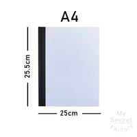 Notebook A4 Blank 100 Pages or  Notebook A5  Blank 100 Pages