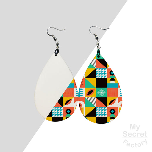 Tear Drop Full Earrings