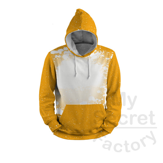 Faux Bleach Design Youth Hoodie