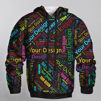 Hoodie Brush All Over Print