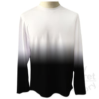 Jersey Long Sleeves Ombre T-Shirt