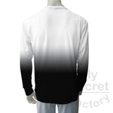 Jersey Long Sleeves Ombre T-Shirt