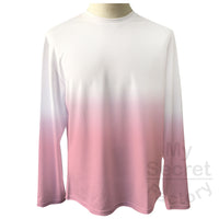 Jersey Long Sleeves Ombre T-Shirt