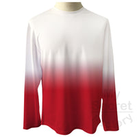 Jersey Long Sleeves Ombre T-Shirt