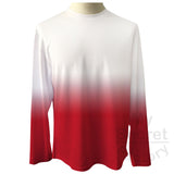 Jersey Long Sleeves Ombre T-Shirt