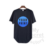 Hip Hop B Men Long T-Shirt