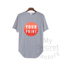 Hip Hop B Men Long T-Shirt