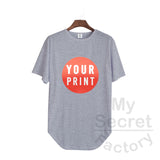 Hip Hop B Men Long T-Shirt