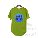 Hip Hop B Men Long T-Shirt