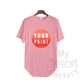 Hip Hop B Men Long T-Shirt