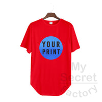 Hip Hop B Men Long T-Shirt