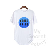 Hip Hop B Men Long T-Shirt