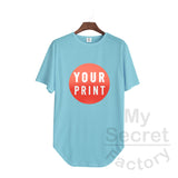 Hip Hop B Men Long T-Shirt