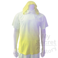 Ombre Hoodie T-Shirt Short Sleeve