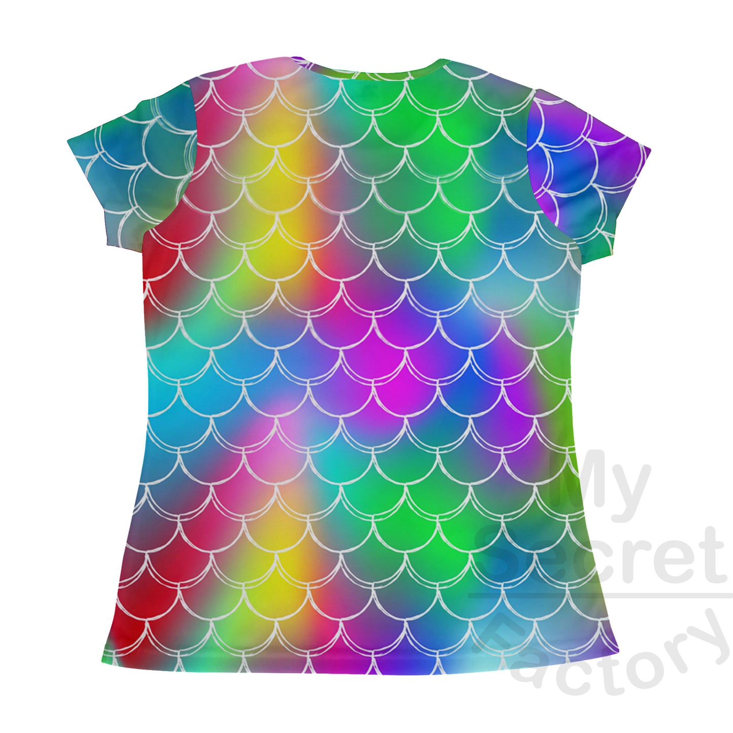 Mermiad Polyester Cotton-Feel Women T-Shirt