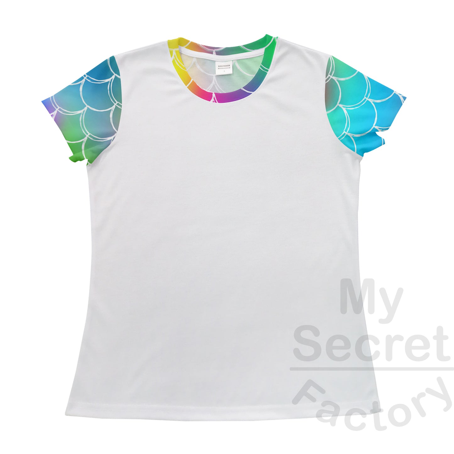 Mermiad Polyester Cotton-Feel Women T-Shirt