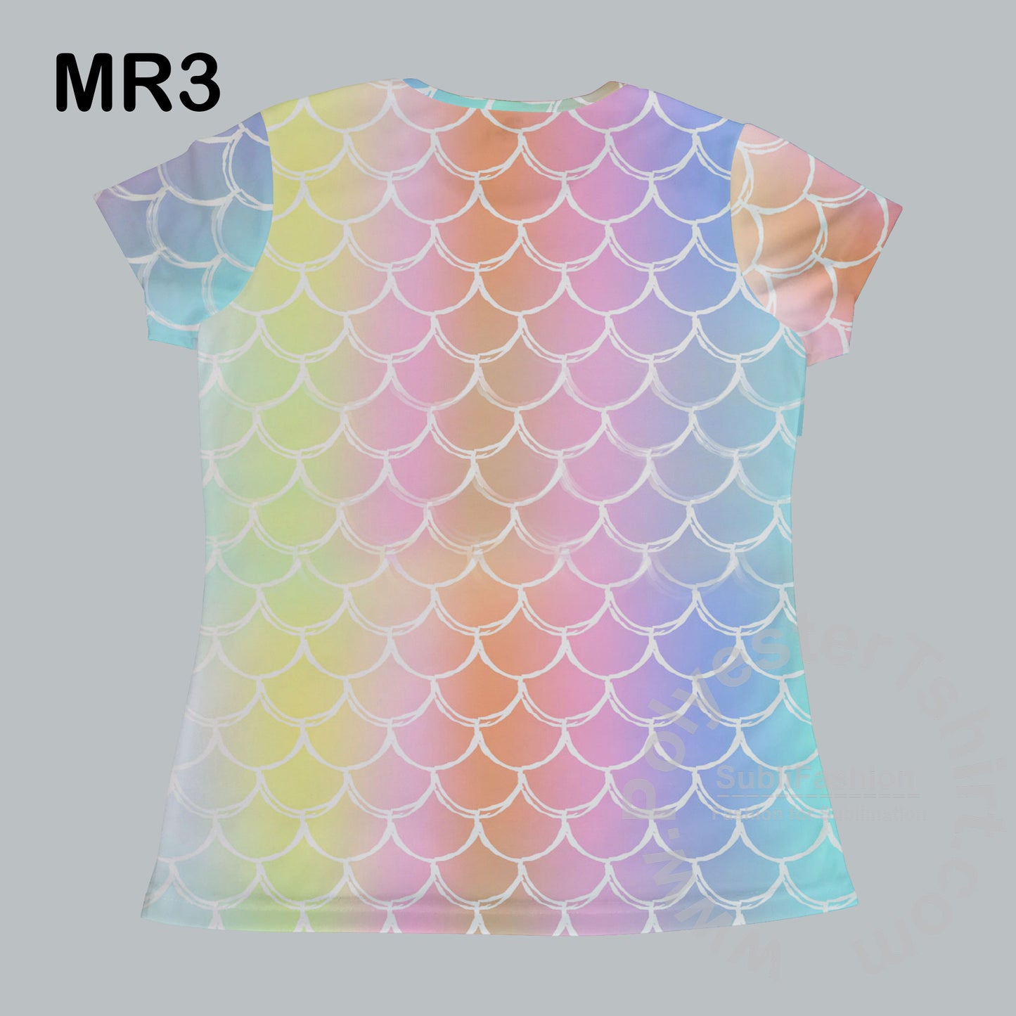 Mermiad Polyester Cotton-Feel Women T-Shirt