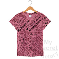 Cotton-Feel Poly V-neck Women Connie T-shirt