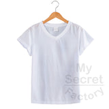 Cotton-Feel Poly V-neck Women Connie T-shirt