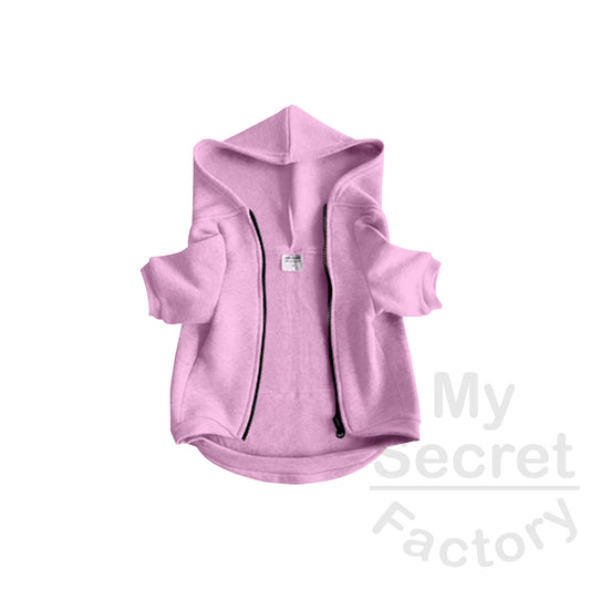 Dog - Hoodies Zipper & Pocket