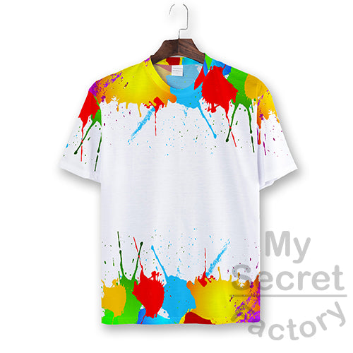 Rainbow T-Shirt Sublimation Blanks