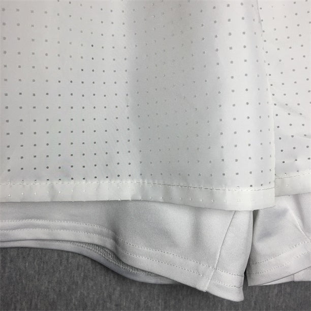 Double Layered Running Shorts - All Over Print