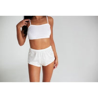 Cropped Pajama Set