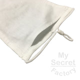 Mask Double Layer Polyester Sublimation Blank with pocket & Adjustable Straps