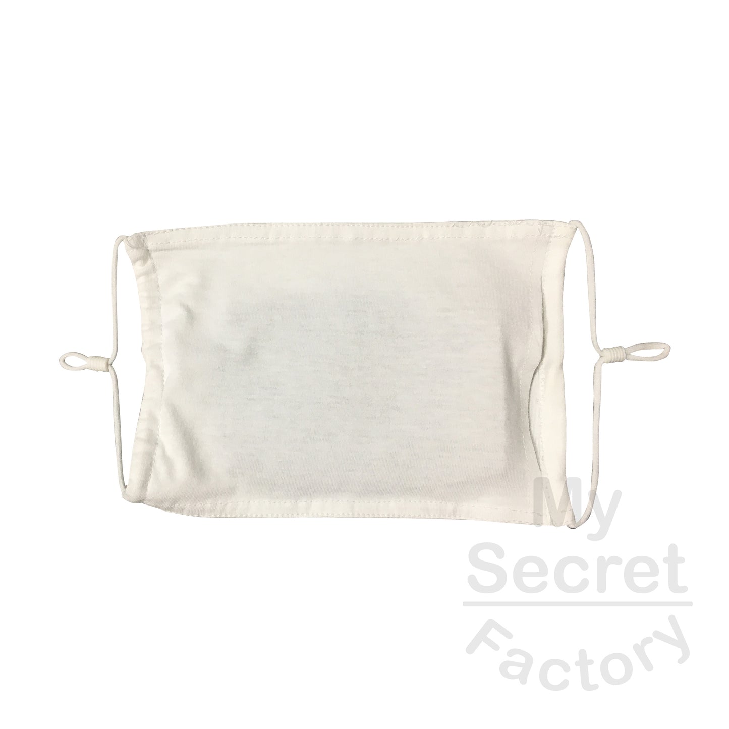 Mask Double Layer Polyester Sublimation Blank with pocket & Adjustable Straps