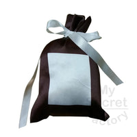 Photo Panel Drawstring Satin Bags 12x17cm (4.7x6.7")