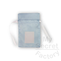 Photo Panel Drawstring Satin Bags 12x17cm (4.7x6.7")