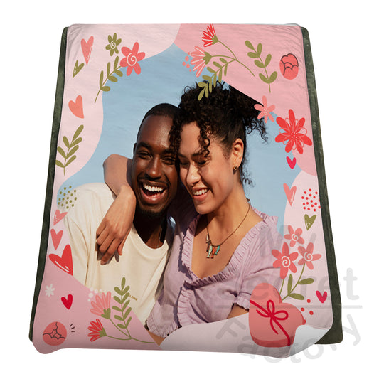 Valentine's Day Photo Blanket C