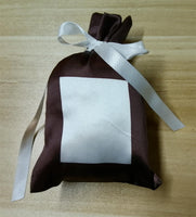 Photo Panel Drawstring Satin Bags 12x17cm (4.7x6.7")