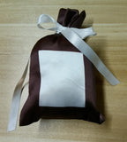 Photo Panel Drawstring Satin Bags 12x17cm (4.7x6.7")