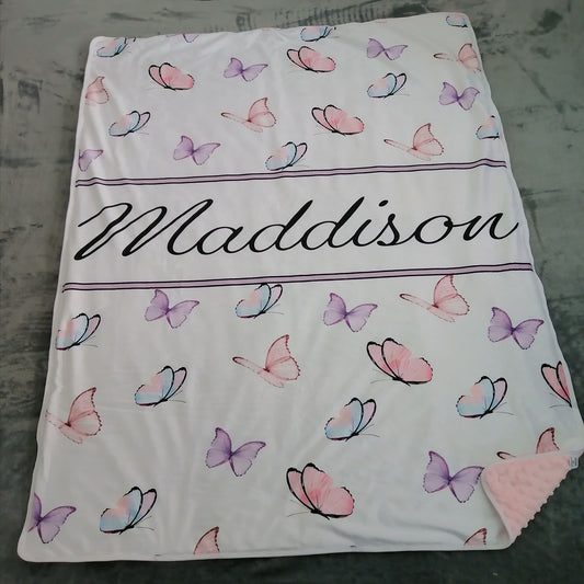 0000009A Maddison Butterfly Mink Blanket
