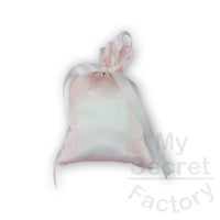 Photo Panel Drawstring Satin Bags 12x17cm (4.7x6.7")
