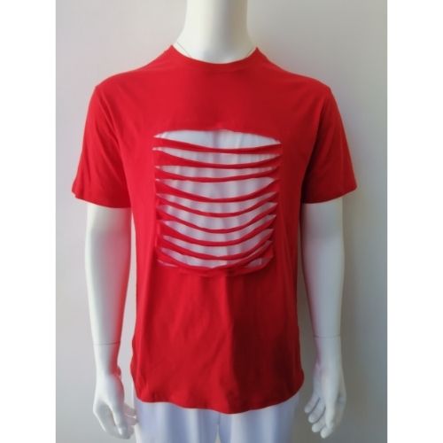 Peek-A-Boo Shredded T-Shirt