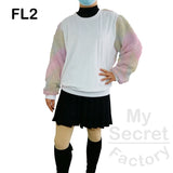 Flannel Super Soft Tie Dye Sweatshirts Crew Neck