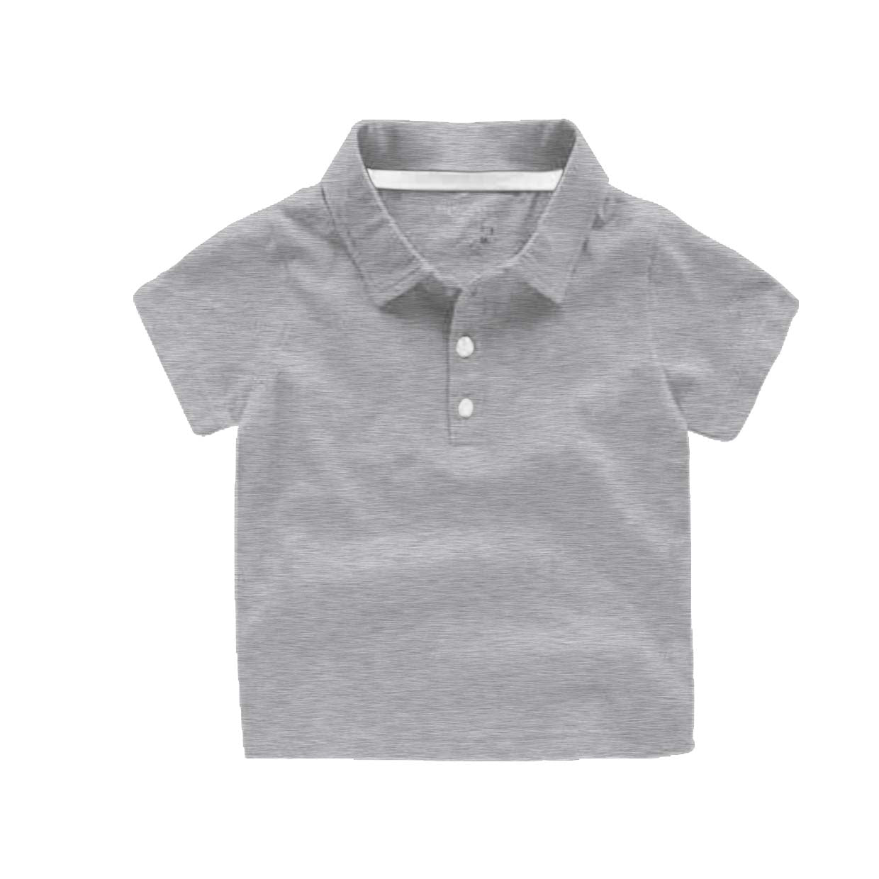 Polo Shirt Cotton/Elastic Short Sleeves - Toddler