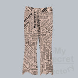 Lady's Flared Long Length Pants