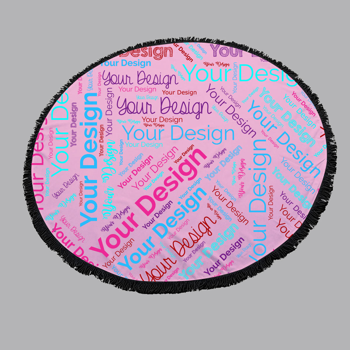 Round Towel Tassel, 150 Diameter With Tassel