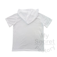 All Over Print Ombre Toddler-Youth Hoodie T-Shirt Short Sleeve